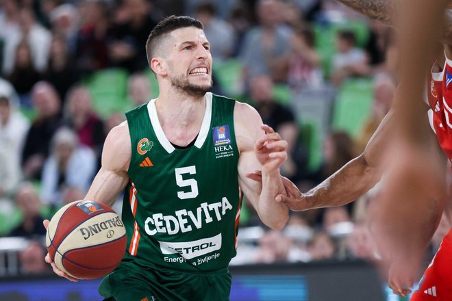 Aleksej Nikolić je bil med junaki Olimpijine zmage. FOTO: Filip Barbalić/KK Cedevita Olimpija