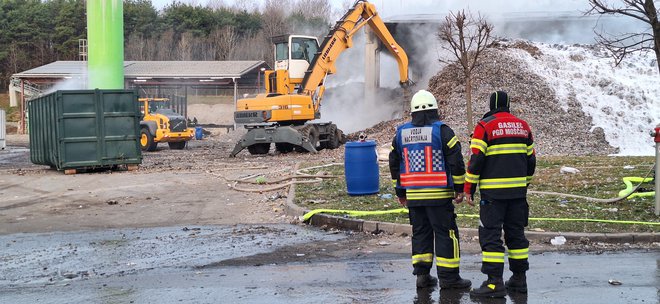 Požar v Puconcih. FOTO: Andrej Bedek 