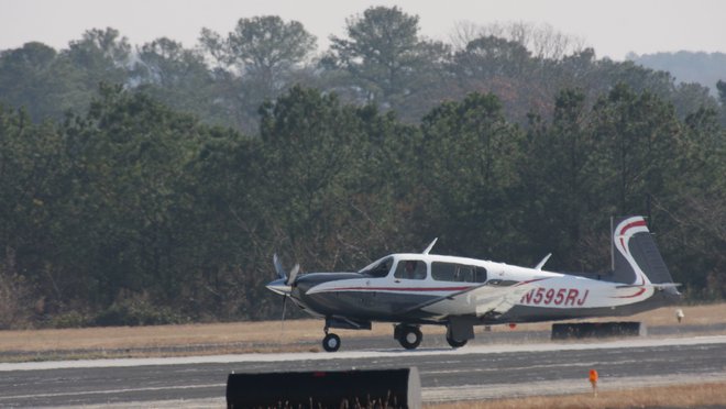 Nad Veliko planino je izginilo letalo Mooney Ovation z oznako N595RJ FOTO: Flightaware.com