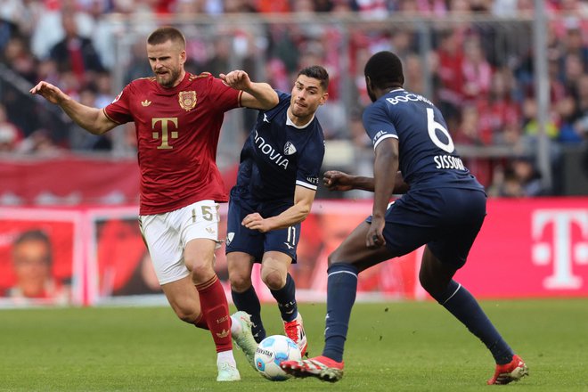 Bayern in Bayer sta se srečala tudi v osmini finala lige prvakov. FOTO: Alexandra Beier/AFP