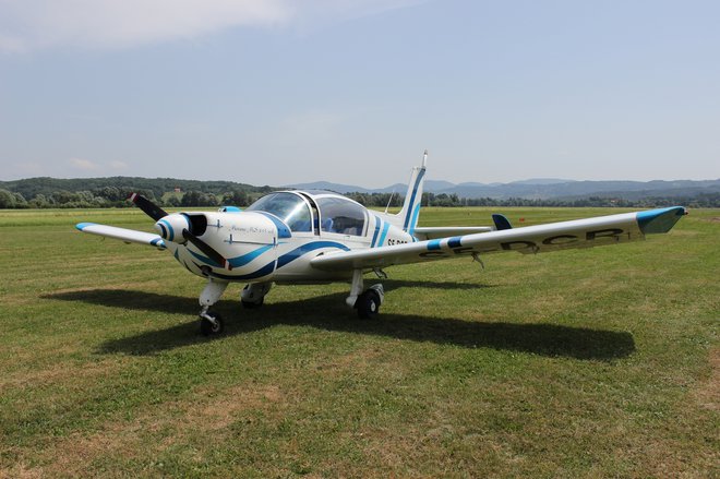 Letalo je vredno okoli 40 tisoč evrov. FOTO: Obsoteljski aeroklub Imeno