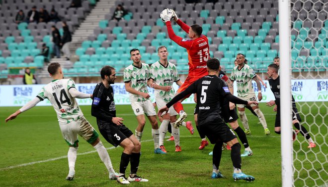 Olimpija je premagala Muro. FOTO: Blaž Samec