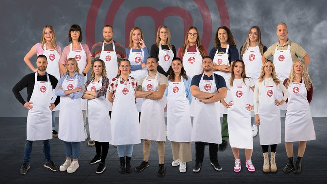 Devetnajst novih tekmovalcev 11. sezone masterChefa. Foto Pop TV