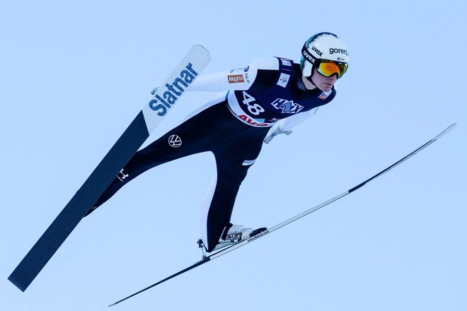 Domen Prevc je potrdil, da je sijajen letalec na smučeh. FOTO: Terje Bendiksby/Reuters