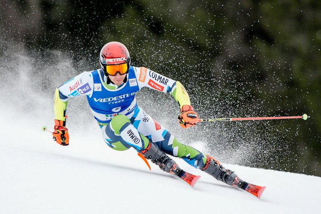 Žan Kranjec v Hafjellu ni tekmoval uspešno. FOTO: Stian Lysberg Solum/AFP