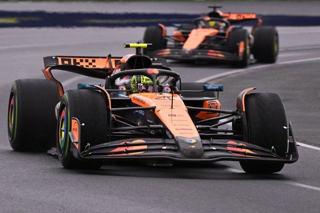 Lando Norris med dirko. FOTO: William West/AFP