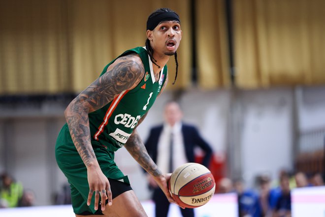 Devin Robinson je bil najbolj učinkovit pri Olimpiji. FOTO: ABA