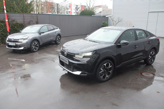 Citroën C4X in C4 sta prenovljena. Foto Gašper Boncelj