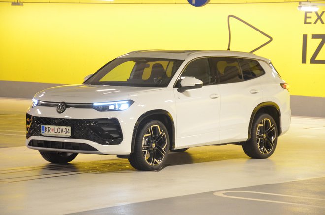 Volkswagen tayron je daljša izvedba aktualnega modela tiguan. Foto Gašper Boncelj