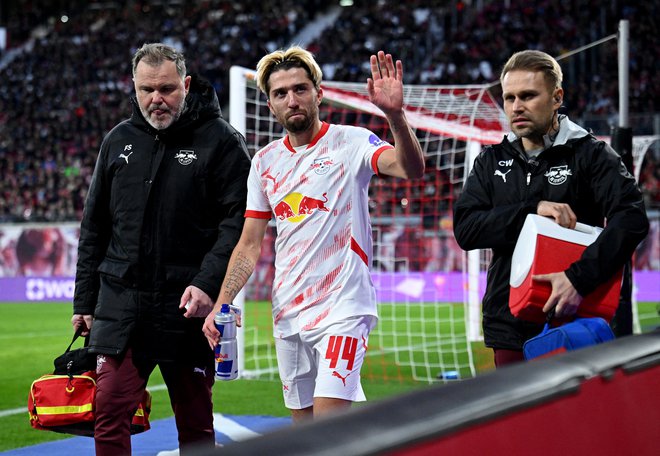 Kevin Kampl že od leta 2017 nosi dres moštva RB Leipzig. FOTO: Annegret Hilse/Reuters