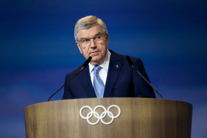 Predsednik MOK Thomas Bach se bo v Grčiji poslovil od prestižnega položaja. FOTO: Fabrice Coffrini/AFP