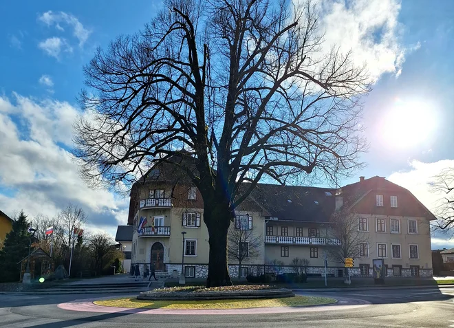 Številni ljubitelji kolesarjenja se v Komendo odpravijo zaradi rumeno-rožnatega Pogačarjevega krožišča. FOTO: Manca Jagodic