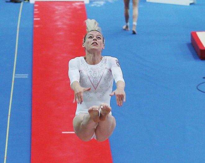 Teja Belak je na tekmovanju svetovnega pokala v Turčiji zbolela. FOTO: Jože Suhadolnik