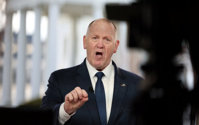 Pristojni za izgone Tom Homan verjame, da so v nekaj tednih naredili več kot demokratski predsednik Biden v štirih letih. Foto: Leah Millis/Reuters